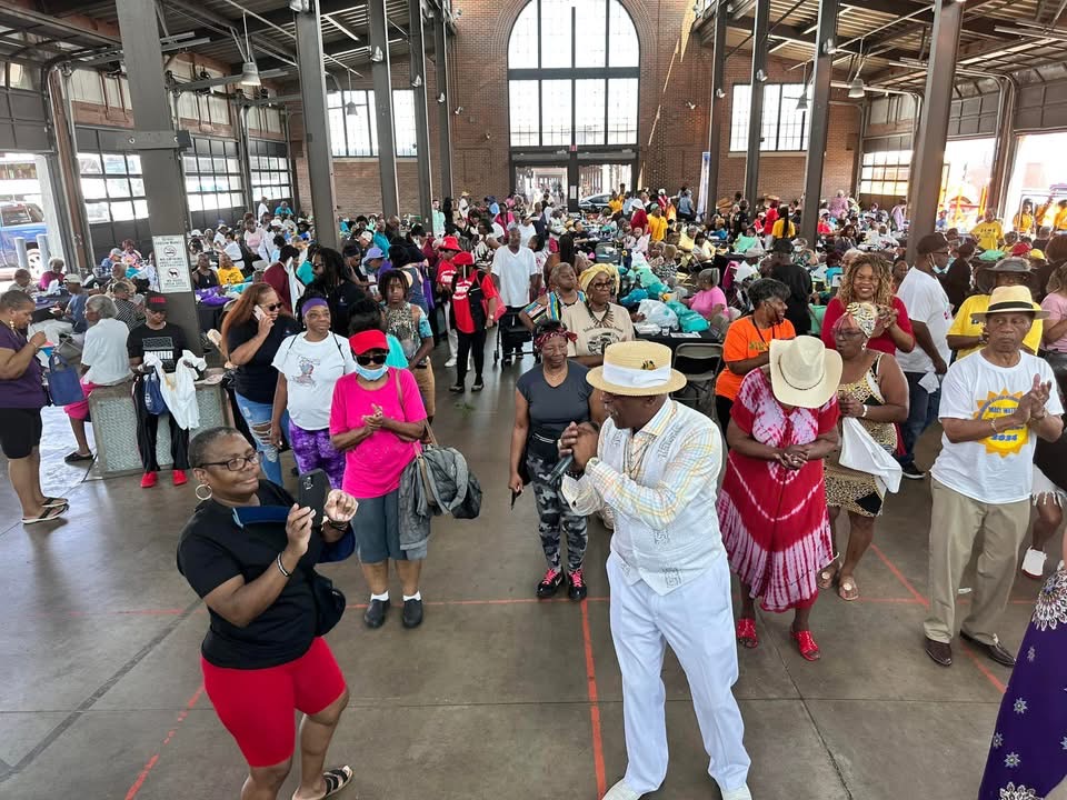 A Fast Freddy Experience community event gathering in Detroit